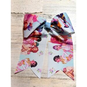 K-Pop Demon Hunter Bow Kids XL Light Blue All Over Print 6x6